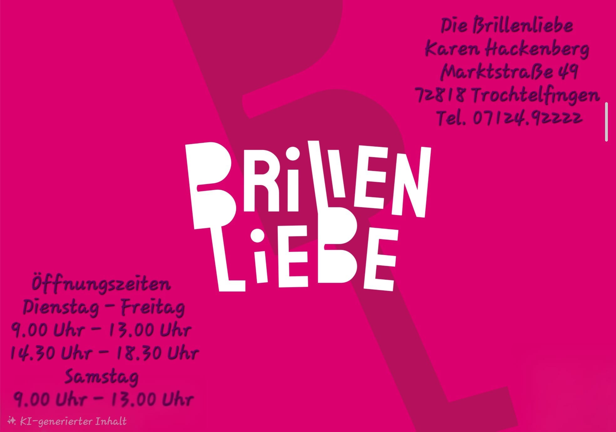 Die Brillenliebe